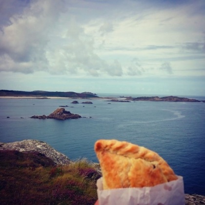 pasty on st martins isles of scilly