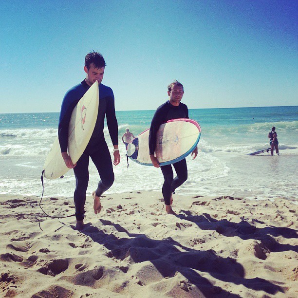 surfing trip near Hossegor in 2013