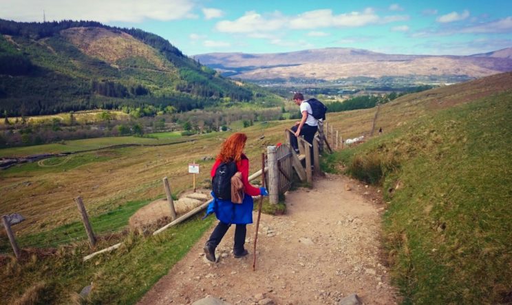 crossing-a-style-near-the-bottom-of-ben-nevis