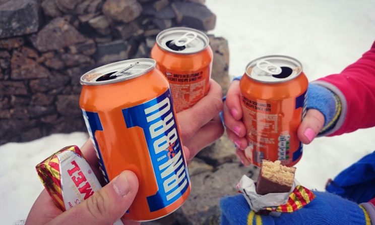 irn-bru-on-ben-nevis-summit