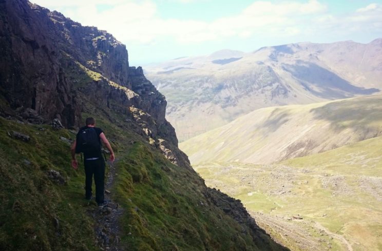 traversing-lords-rake-scafell-pike