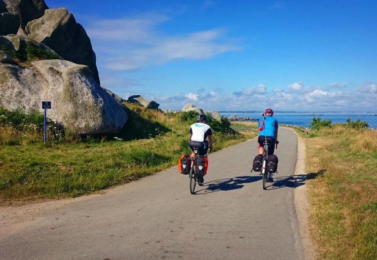 cycling in britanny